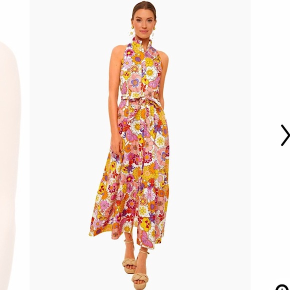 Borgo De Nor Dresses & Skirts - BORGO DE NOR Good Vibes Pink Biba Cotton Dress